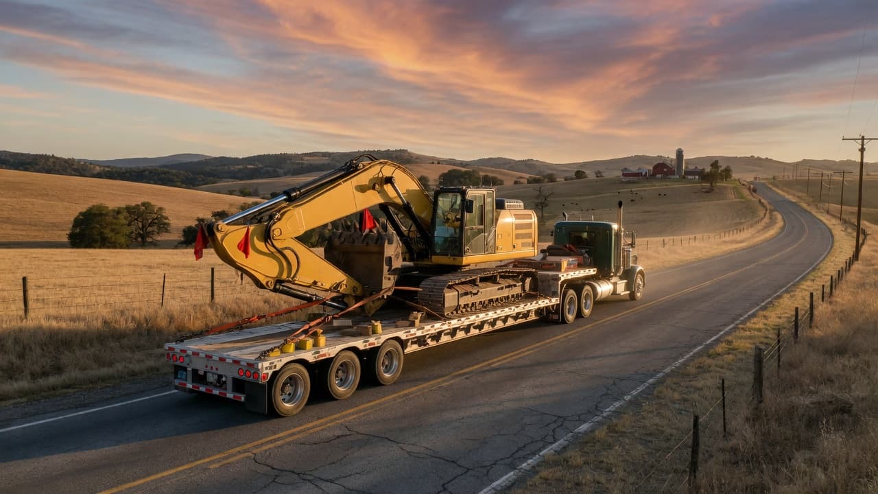 Flatbed & machinery